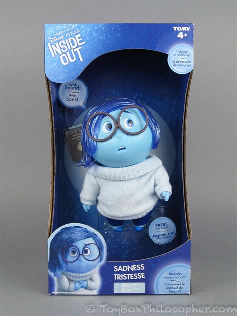 sadness figures from pixar s inside out a comparison review the toy box philosopher