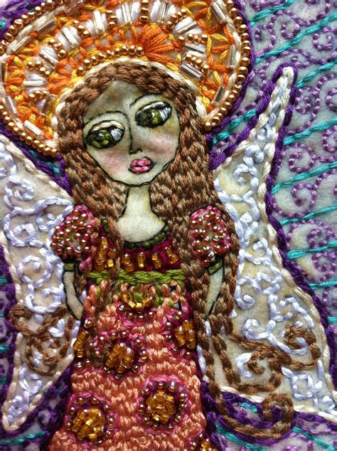 Penny Lane Ink Embroidered Angel