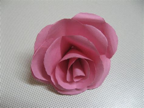 How To Make A Beautiful Rose Out Of Tissue Paper