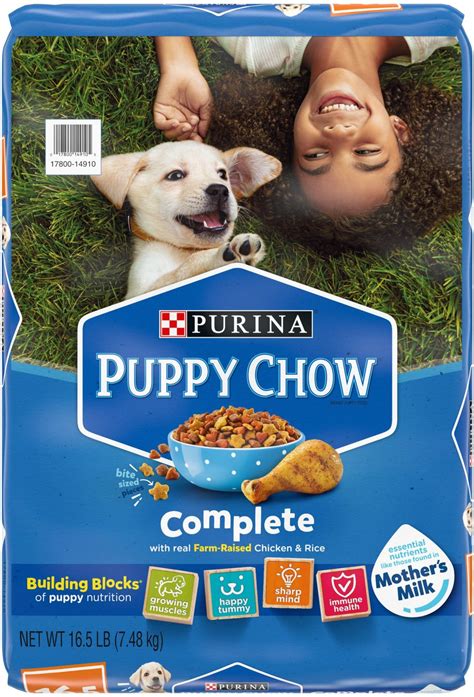 Puppy Chow Complete With Chicken And Rice Dry Dog Food 165 Lb Bag