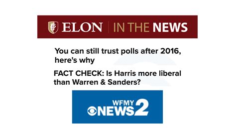 Husser Featured In Pair Of Wfmy Stories Focused On Election