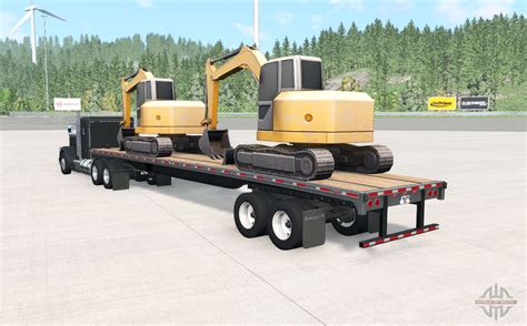 Gavril T Series With Trailer V20 For Beamng Drive