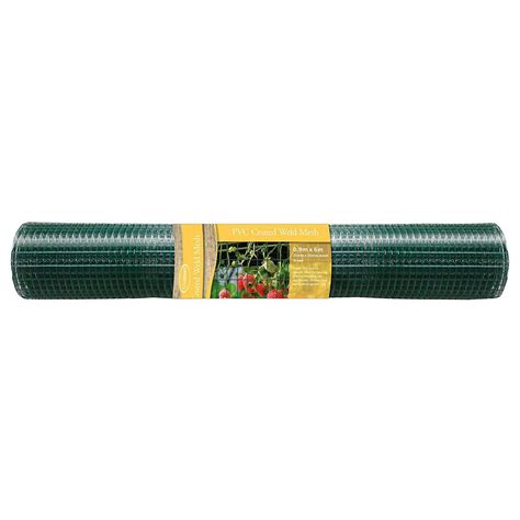 Pvc Coated Weld Mesh 06m X 6m 13mm Mesh Knights Garden Centres