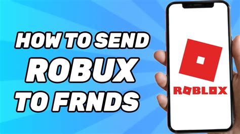 How To Send Robux To Friends 2023 Youtube