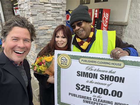 Congratulations, Simon! #PCHWinner 🤑🎉🌹🍾💵🎈 - PCH Prize Patrol