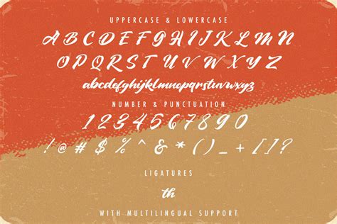 Vintage Style Bold Script Font By Stringlabs
