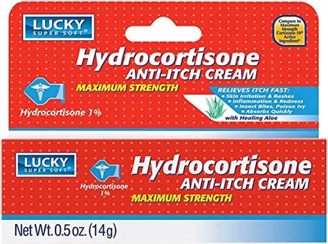 Lucky Super Soft Hydrocortisone Anti Itch Creme 05 Ounce