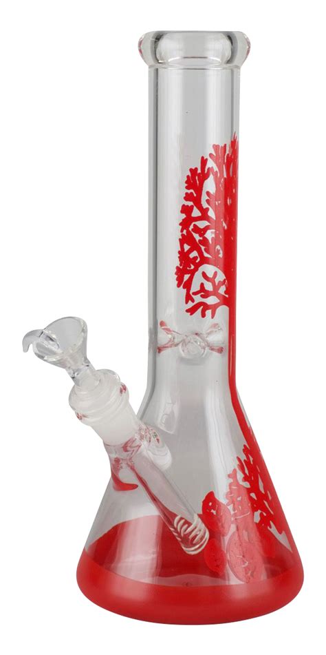 Tree Of Life Decal Water Pipe Beaker Bong Assorted Colors Fakherstore