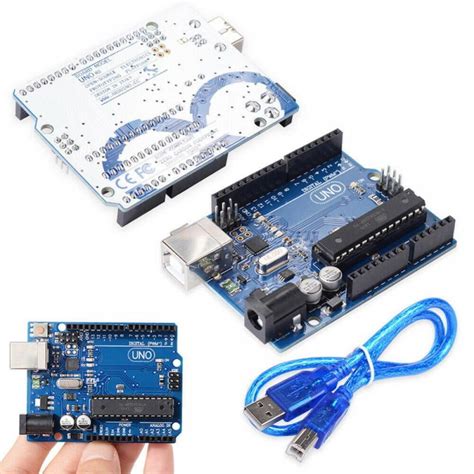 Buy Uno R3 Board Atmega328p With Usb Cablearduino Compatible For Arduino Online At Lowest