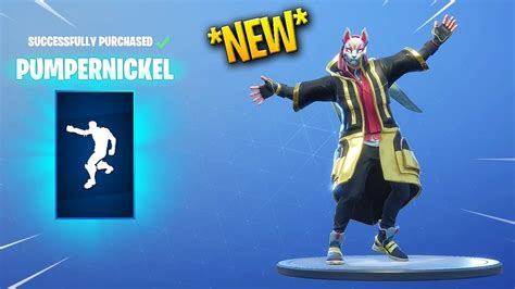 Click on the icon to preview their animation and music! *NEW* FORTNITE PUMPERNICKEL DANCE/EMOTE! - YouTube