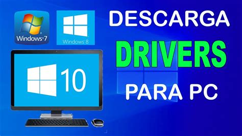 Como Descargar Y Actualizar Drivers En Windows 10 8 7 Youtube