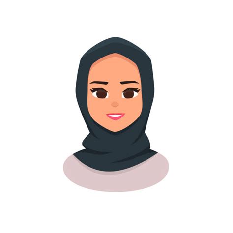 400 Clip Art Of Girls Hijab Illustrations Royalty Free Vector