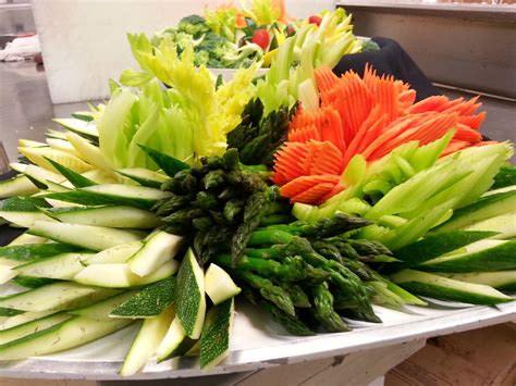 Fresh Vegetable Display Classic Catering Kansas City Catering Food