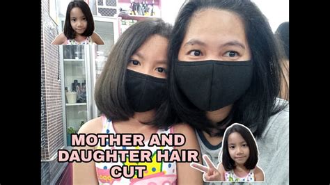 Mother And Daughter Haircut Youtube