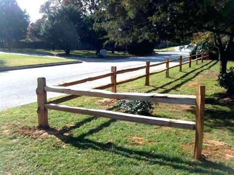 Cost to build a split rail fence. Image result for split rail fence cost | Fence landscaping ...