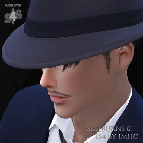 Sideburns 01 At Imho Sims 4 Sims 4 Updates