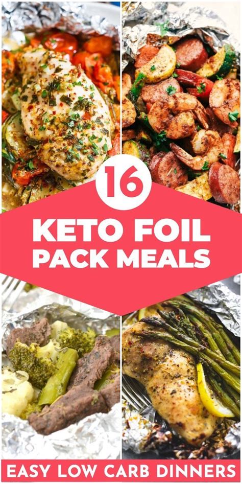 You can wrap up individually portioned meals ahead of time, keep them marinating in the fridge, and when you're ready, you only need to fire up the oven or grill and. 16 Easy Low Carb Keto Foil Pack Meals You'll Want To Try ...