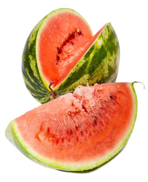 The Big Striped Ripe Water Melon Stock Photo Image Of Nature Round