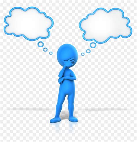 Person In Deep Thought Clipart For Kids Thinking Animation Powerpoint