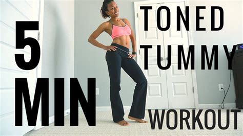 Min Toned Tummy Workout No More Muffin Top Youtube