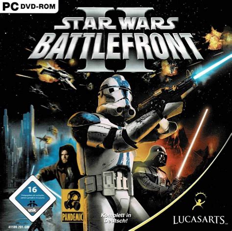 Star Wars Battlefront Ii 2005 Box Cover Art Mobygames
