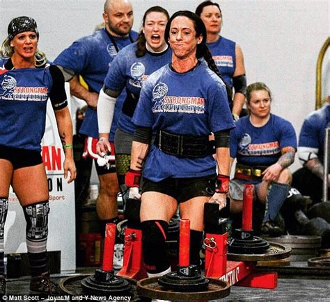 Britains Strongest Woman Who Can Pull Lorries Is A Size 10 From