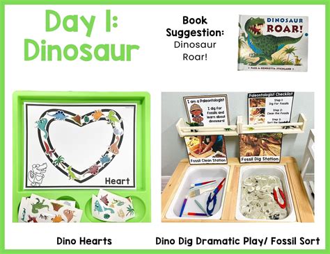 Dinosaur Activities Preschool Weekly Themed Curriculum Preschool Packets