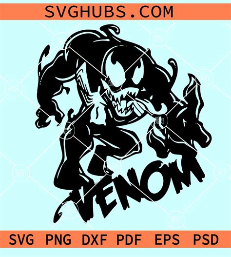 Venom Spiderman SVG Venom Svg Spiderman Svg Marvel Svg Spiderman