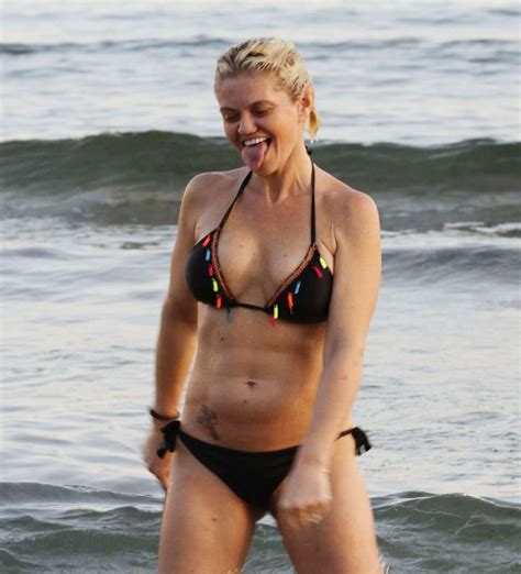 Danniella Westbrook In Bikini At The Beach In Spain Gotceleb