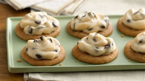 Cookies for santa…and everyone else on your list! Cookie Dough Bites recipe from Pillsbury.com