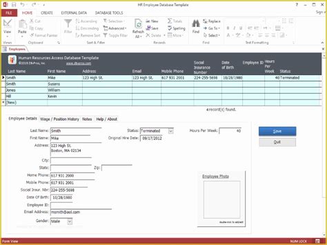 But why create an employee training manual template? 46 Microsoft Access Employee Training Database Template ...