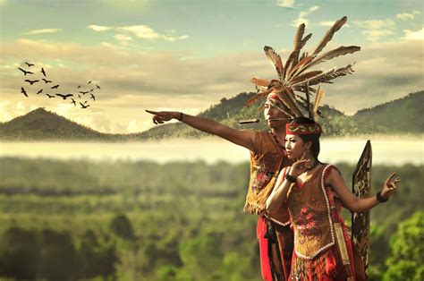 Indonesia Holiday S The Unique Of Dayak Tribe