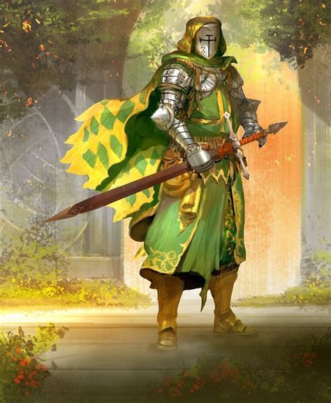 The Green Knight Artist Kekai Kotaki Concept Art Characters