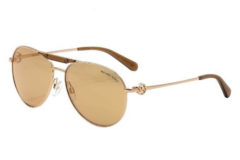 michael kors women s zanzibar mk5001 mk 5001 fashion aviator sunglasses