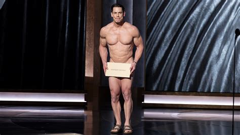 John Cena Goes Almost Fully Nude On Stage At The 2024 Oscars In A Funny