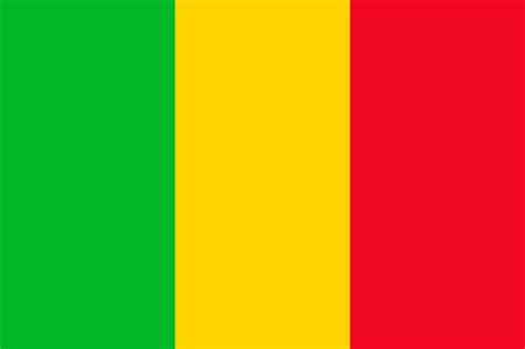 Bandiera Nazionale Del Mali Illustrazione Vettoriale Bamako Immagini