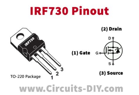 Irf N Channel Mosfet Datasheet Pinout Features Equivalent And