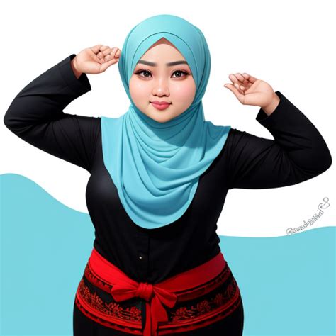 Generador De Arte Ai A Partir De Texto Hijab Malay Big Boobs Nude Full