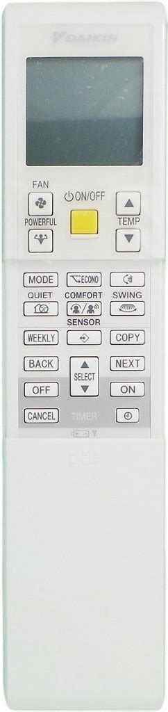 Daikin Ac Remote Manual
