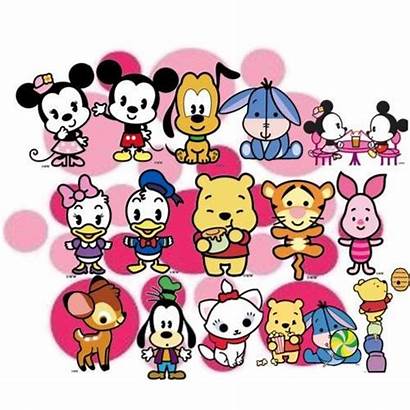 Disney Kawaii Cuties Chibi Friends Pooh Characters