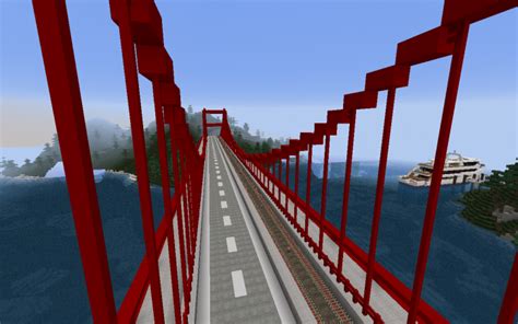Golden Gate Bridge Minecraft Map