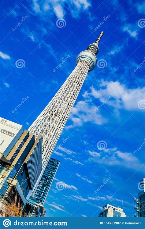 Tokyo Sky Tree Is Broadcasting Restaurant And Observation Tower In