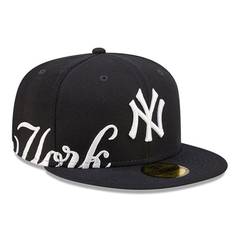 Official New Era New York Yankees Mlb Side Split Otc 59fifty Fitted Cap