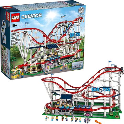Lego Roller Coaster 10261 Clear Lego Amazonfr Jeux Et Jouets