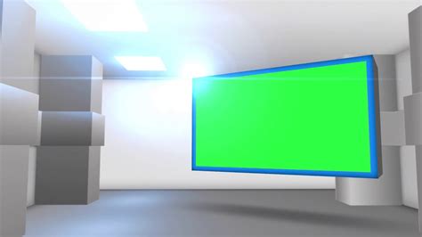 Free Animatedvideobackground05 For News Or Programme With Green