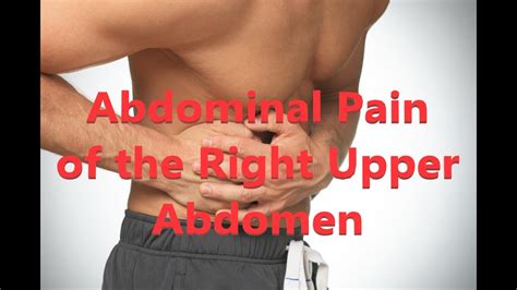 Abdominal Pain Right Upper Abdominal Pain Symptoms Signs And