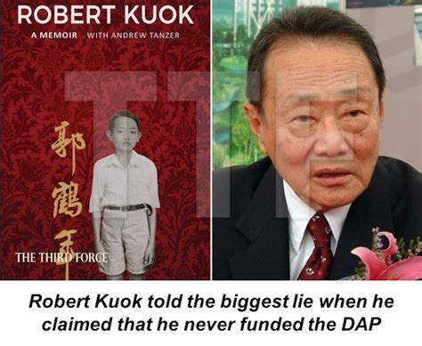 Robert kuok hock nien (simplified chinese: MCA yang rasis, lebih baik isytiharkan Robert Kuok sebagai ...