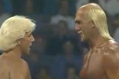 On This Date In Wcw History Hulk Hogan S Debut Match Against Ric Flair At Bash At The Beach
