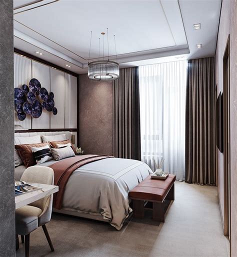 2 Bedroom Apartment Interior Design On Behance Apartment Interior
