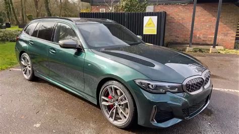 Video Bmw M340i Touring Individual Peridot Green Metallic Y Llantas